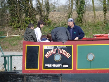 Boat Training is given to all our holiday guests Boat Training is given to all our holiday guests
