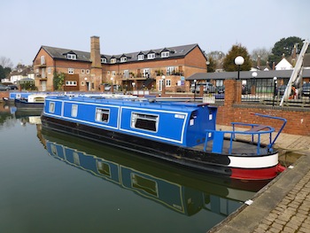 Moored at Market Harborough Moored at Market Harborough